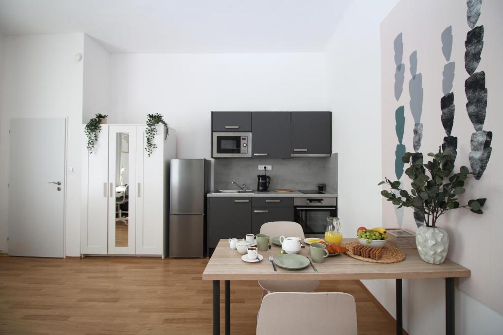 Cucina o angolo cottura di 7nights Apartments Dominikánské naměstí