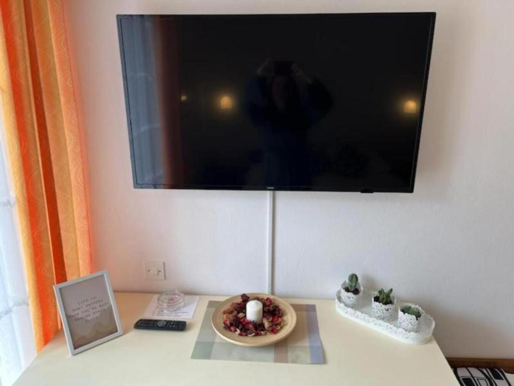 TV a/nebo společenská místnost v ubytování B&B Kovač