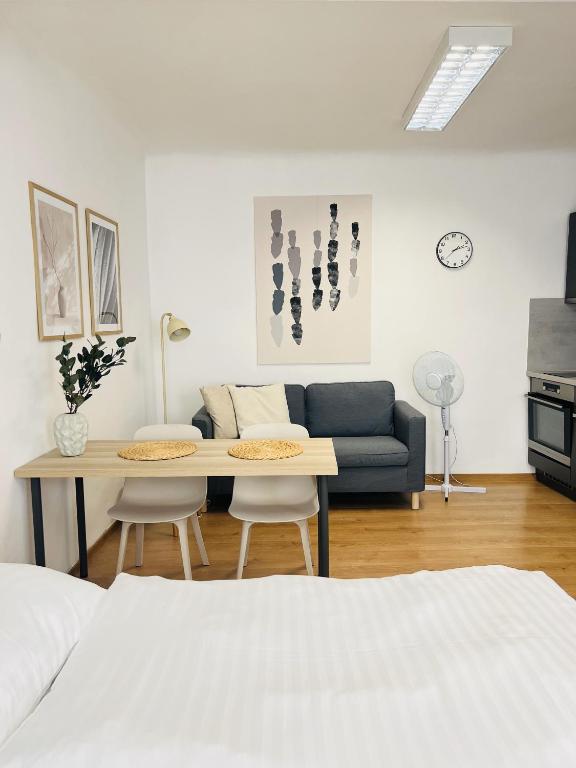 TV o dispositivi per l'intrattenimento presso 7nights Apartments Dominikánské naměstí