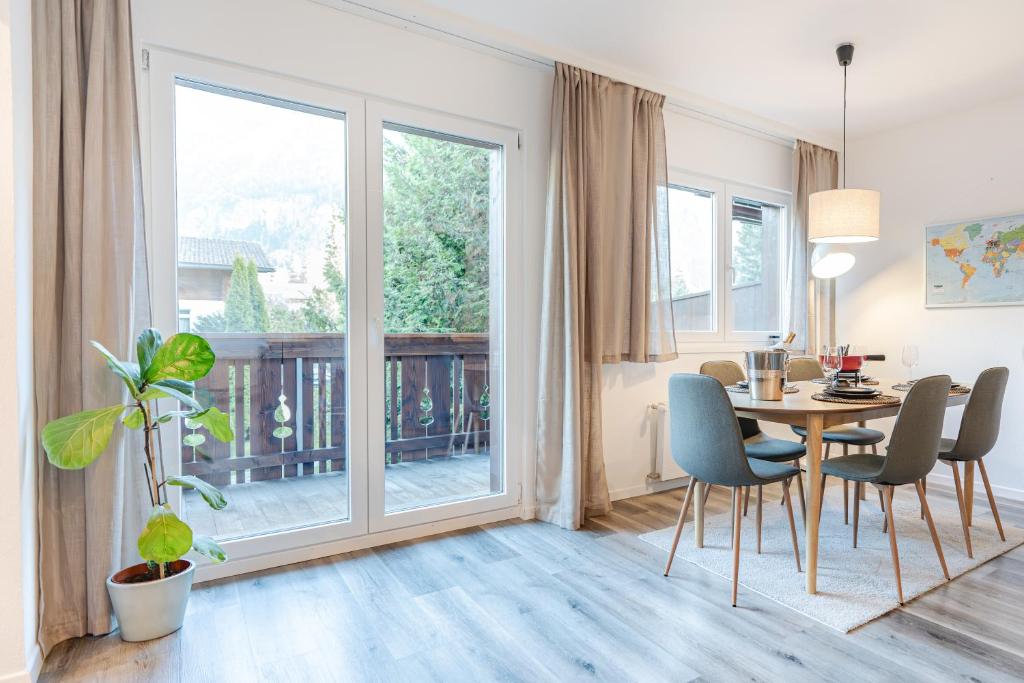 Posezení v ubytování Bellevue & Classy Mountain View apartment