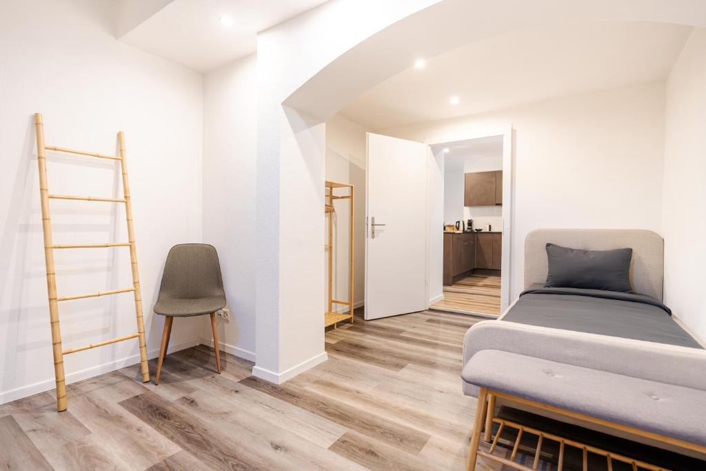 Kuchyň nebo kuchyňský kout v ubytování Bellevue & Classy Mountain View apartment