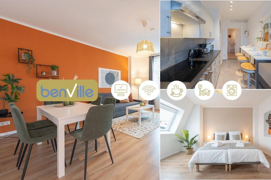 Χώρος καθιστικού στο BENVILLE Freital - Nespresso Kaffee - Windbergblick - Zentral