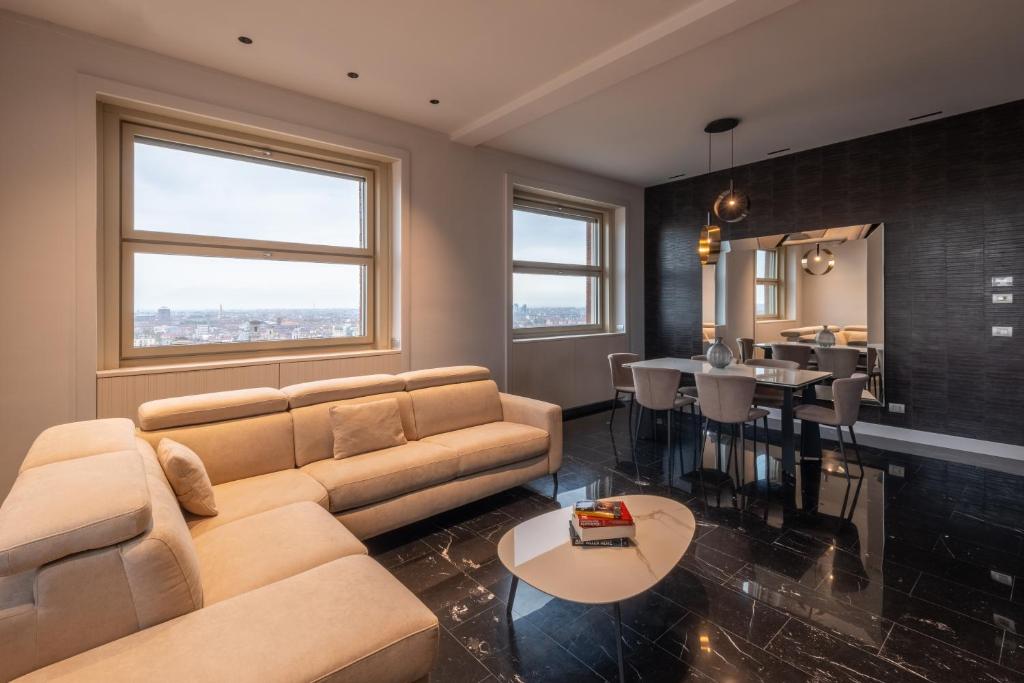 Posedenie v ubytovaní Prestige Apartments Torino