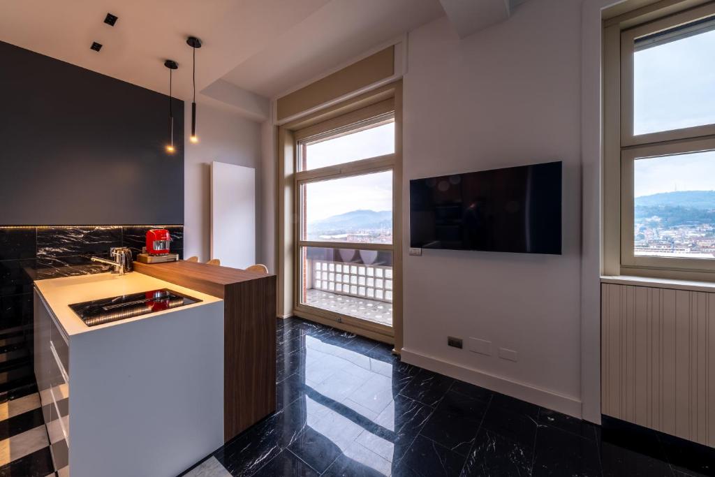 Kuchyňa alebo kuchynka v ubytovaní Prestige Apartments Torino