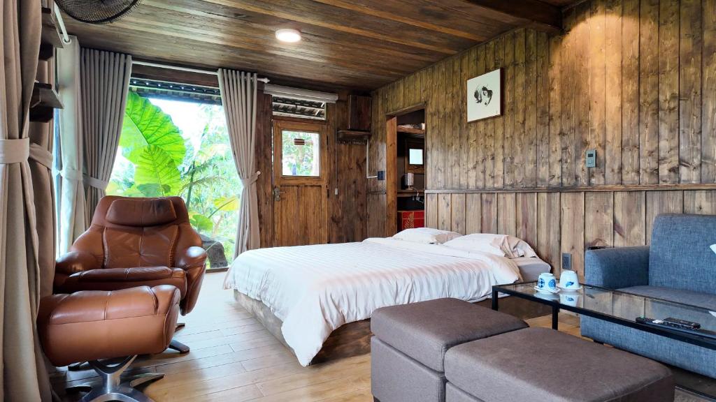 Posezení v ubytování Mimoza homestay, Cầu Đất - Đà Lạt