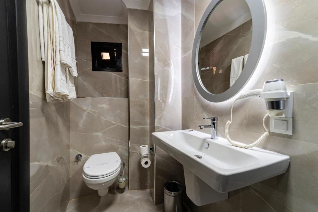 Koupelna v ubytování Levent Hotel Istanbul