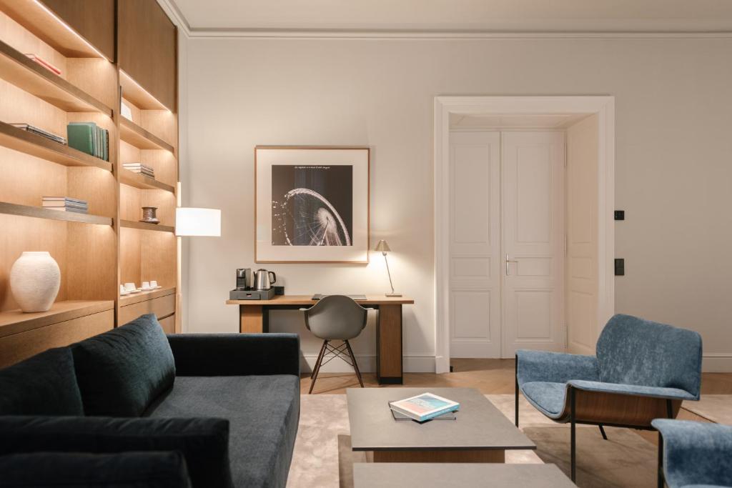 Posezení v ubytování BoHo Hotel Budapest - Small Luxury Hotels