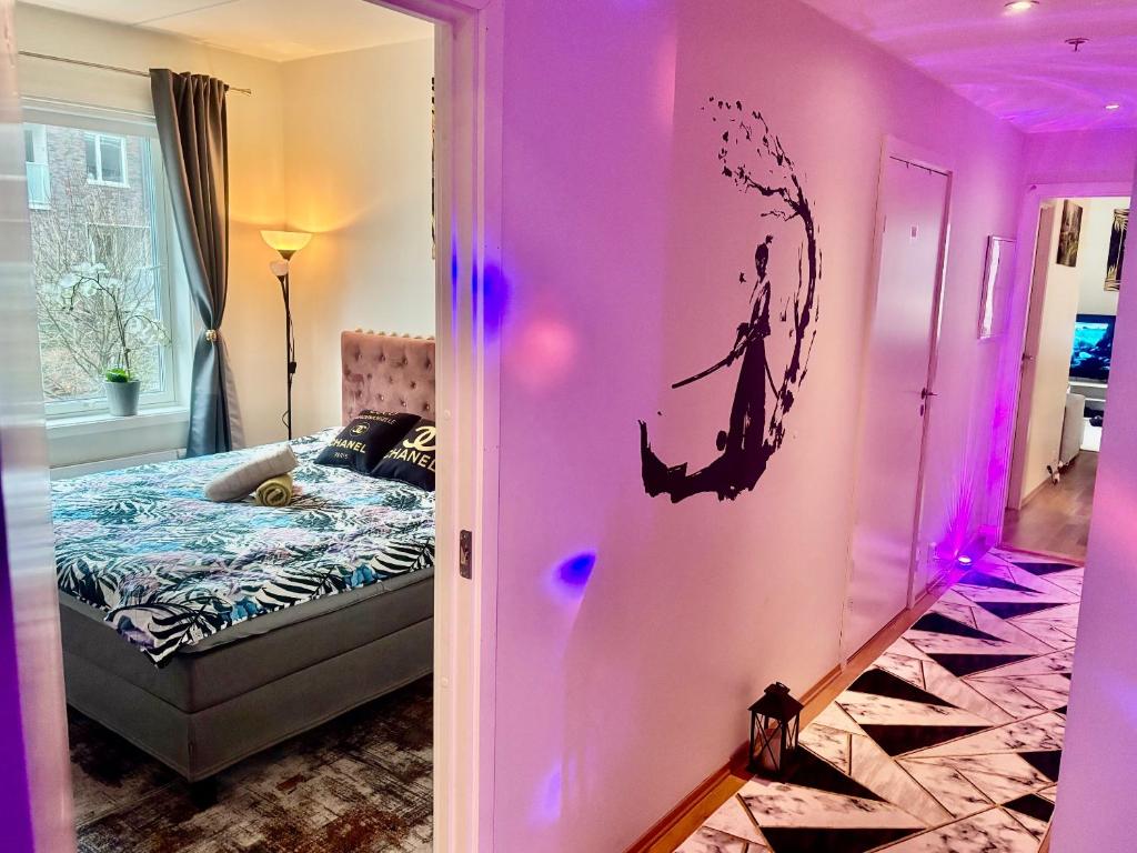 Postel nebo postele na pokoji v ubytování Comfortable room