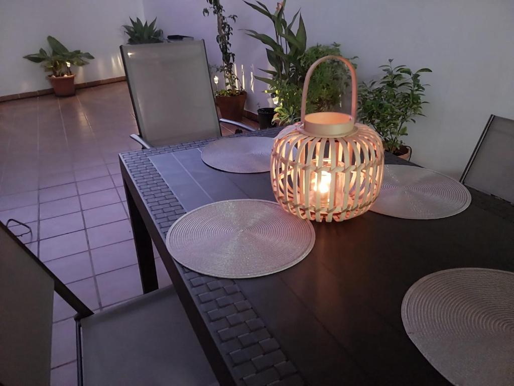 Posedenie v ubytovaní Apartamento ALAZÁN,Cerca de la PLAYA