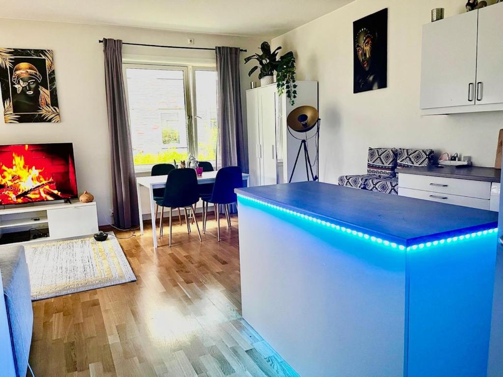 Kuchyň nebo kuchyňský kout v ubytování Comfortable room