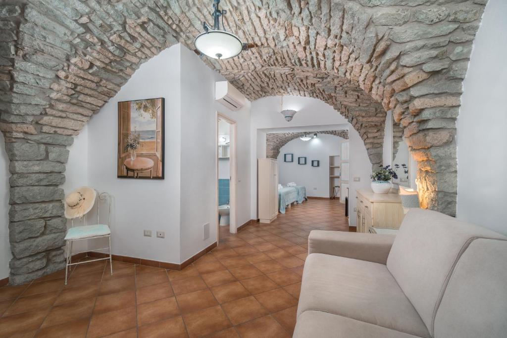 Posezení v ubytování Bosa Queen House