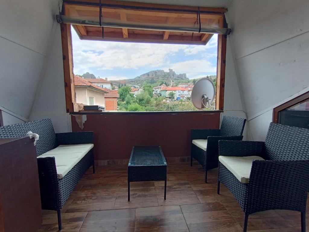 Nespecifikovaný výhled na hory nebo výhled na hory při pohledu z apartmánu