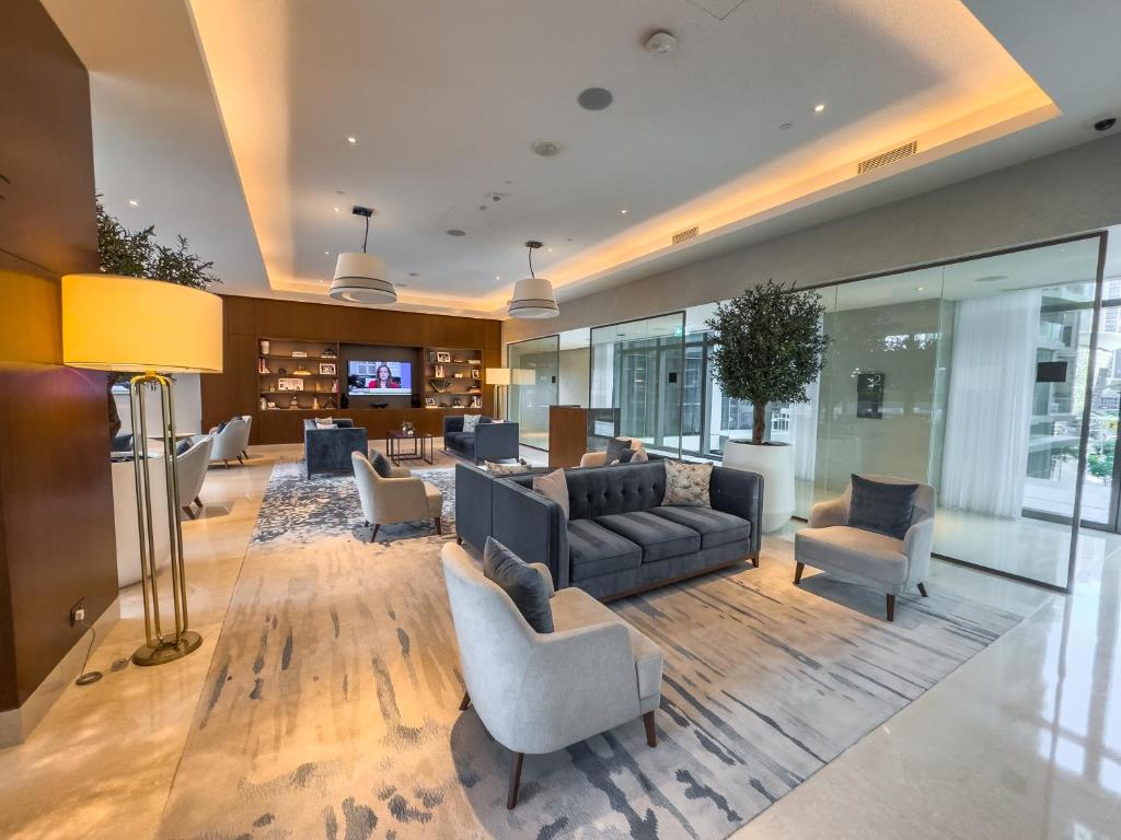 Posezení v ubytování Address Residence Opera, Downtown, Dubai