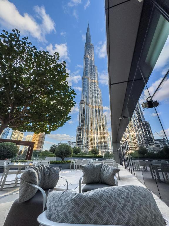 Posezení v ubytování Address Residence Opera, Downtown, Dubai