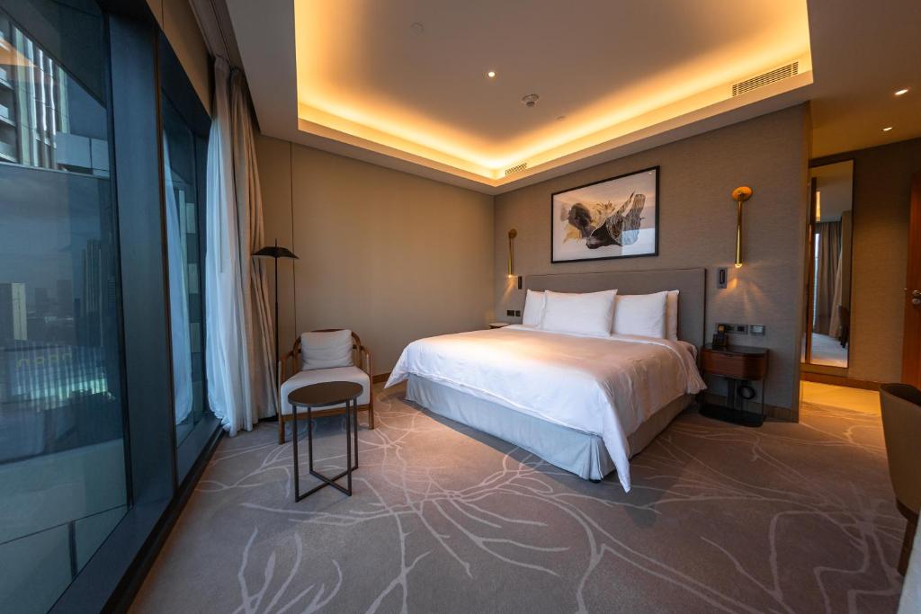 Postel nebo postele na pokoji v ubytování Address Residence Opera, Downtown, Dubai