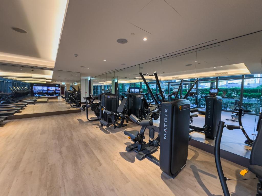 Fitness centrum a/nebo fitness zařízení v ubytování Address Residence Opera, Downtown, Dubai