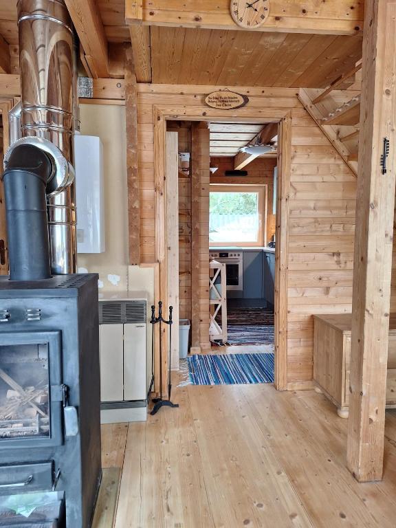 Kuchyň nebo kuchyňský kout v ubytování Chalet Siebenschläfer