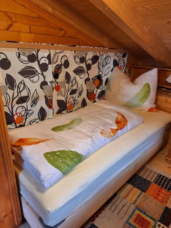 Postel nebo postele na pokoji v ubytování Chalet Siebenschläfer