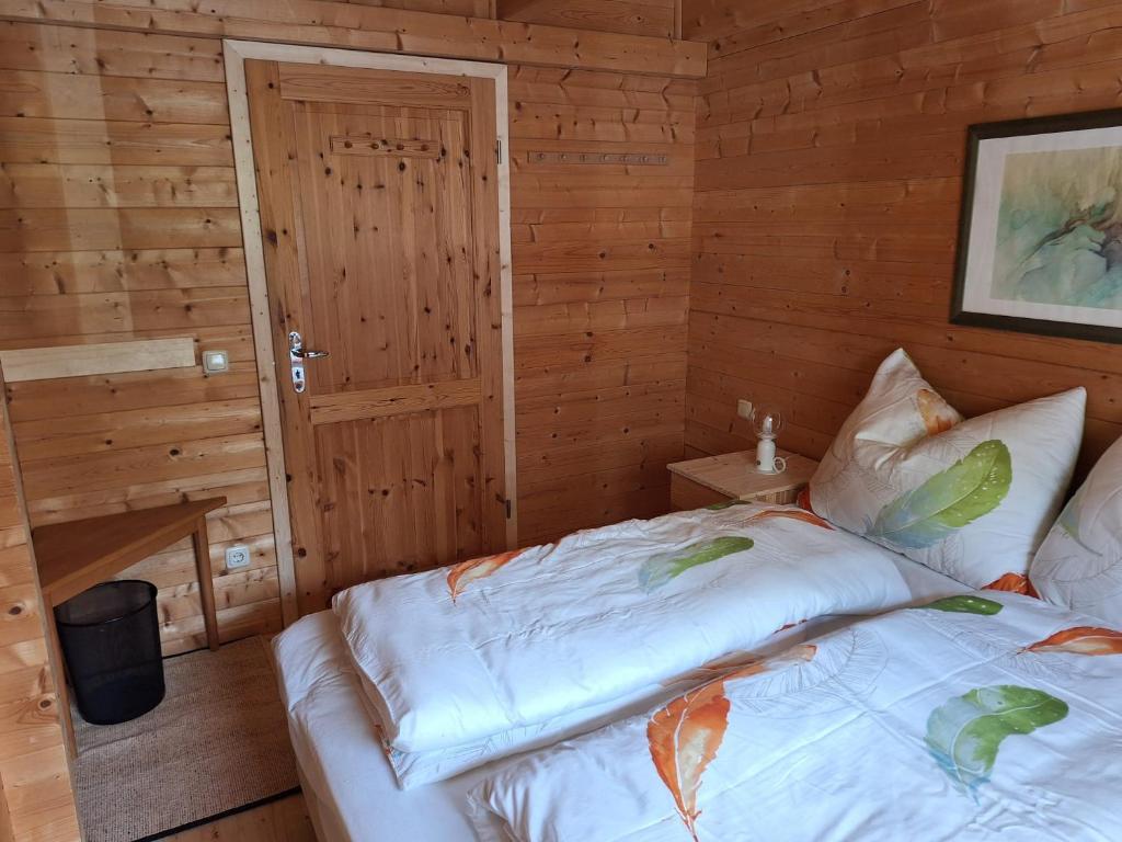 Postel nebo postele na pokoji v ubytování Chalet Siebenschläfer