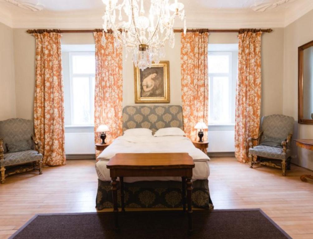 Posezení v ubytování Schloss Ernegg