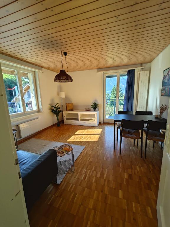 Posezení v ubytování NEB-Thun Appartment 3