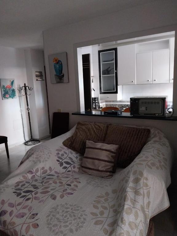 Postel nebo postele na pokoji v ubytování Marbella apartamento en Malaga