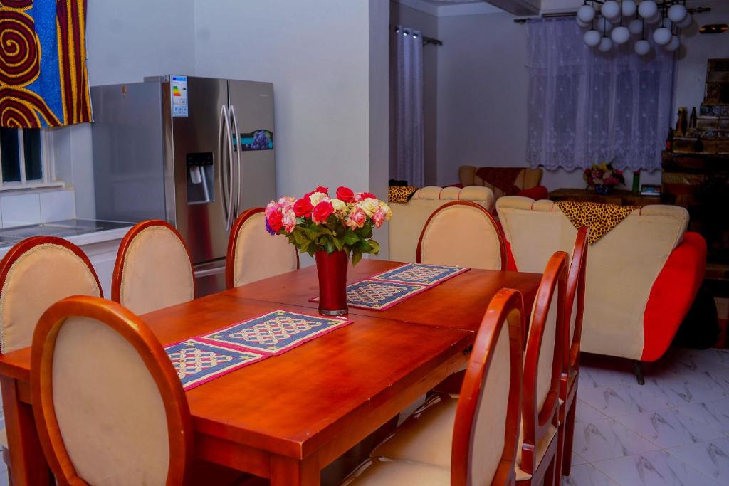 Kuchyň nebo kuchyňský kout v ubytování Chabrees Residence