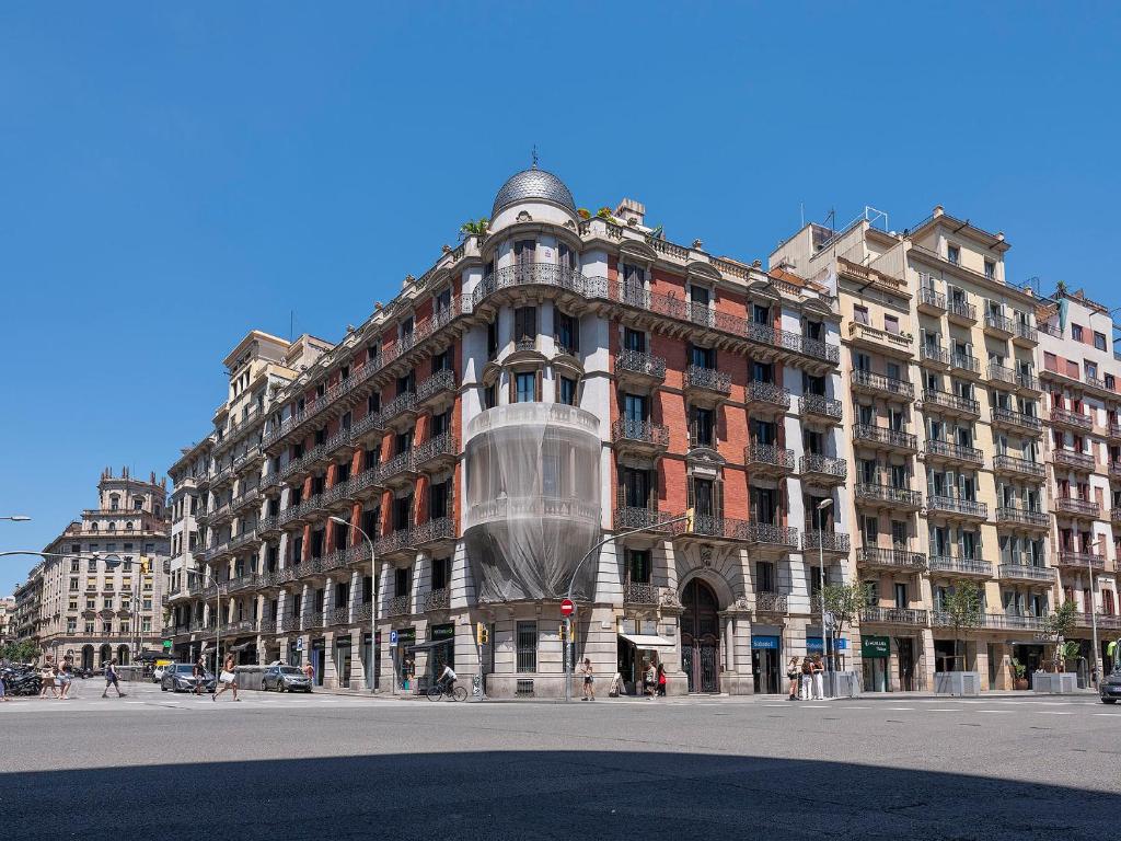 Hoone, kus korterhotell asub