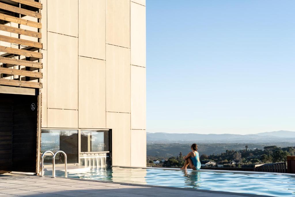 Bazén v ubytování Puro Dão Hotel & Spa nebo v jeho okolí