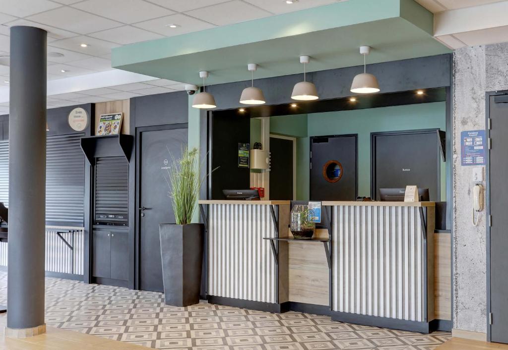 Vstupní hala nebo recepce v ubytování B&B HOTEL Epernay