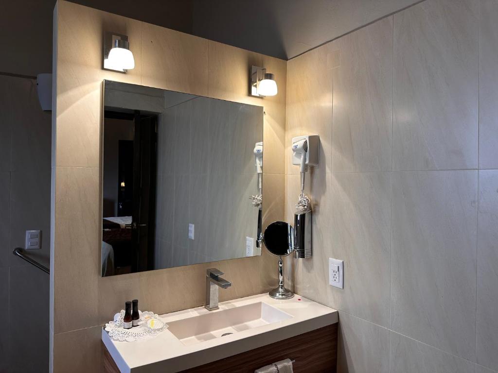 Koupelna v ubytování Santa Elena Hotel Boutique