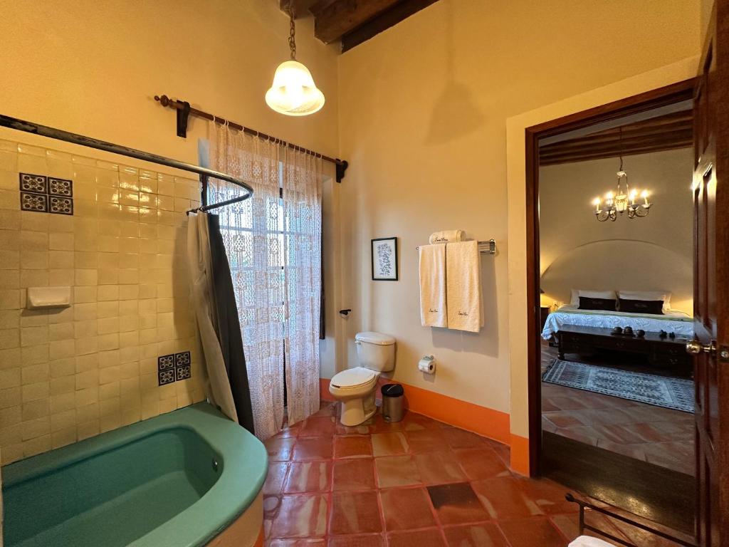 Koupelna v ubytování Santa Elena Hotel Boutique