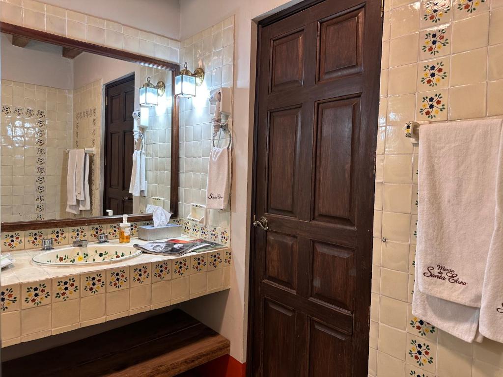 Koupelna v ubytování Santa Elena Hotel Boutique