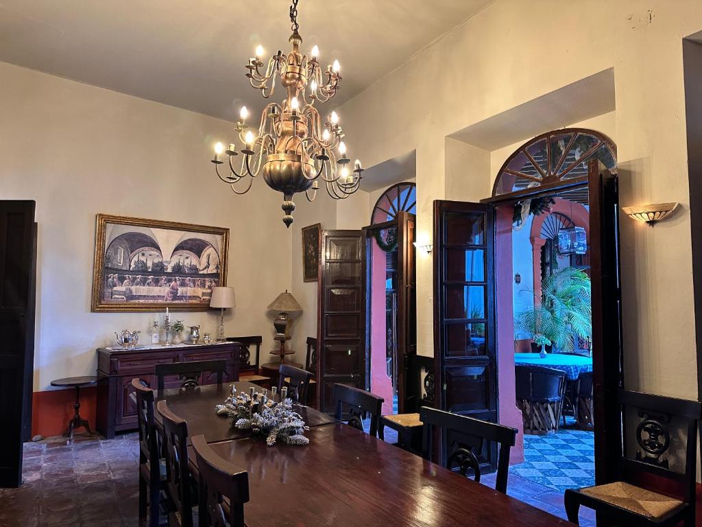 Posezení v ubytování Santa Elena Hotel Boutique