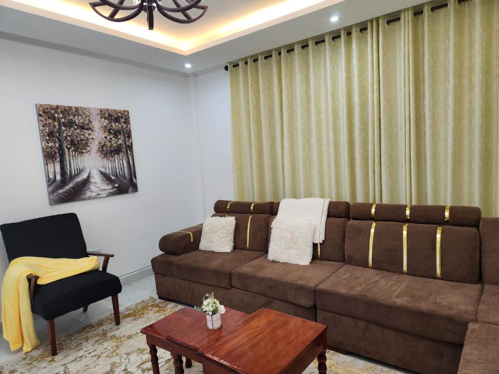 Posezení v ubytování Elysian Homes Villa Naivasha