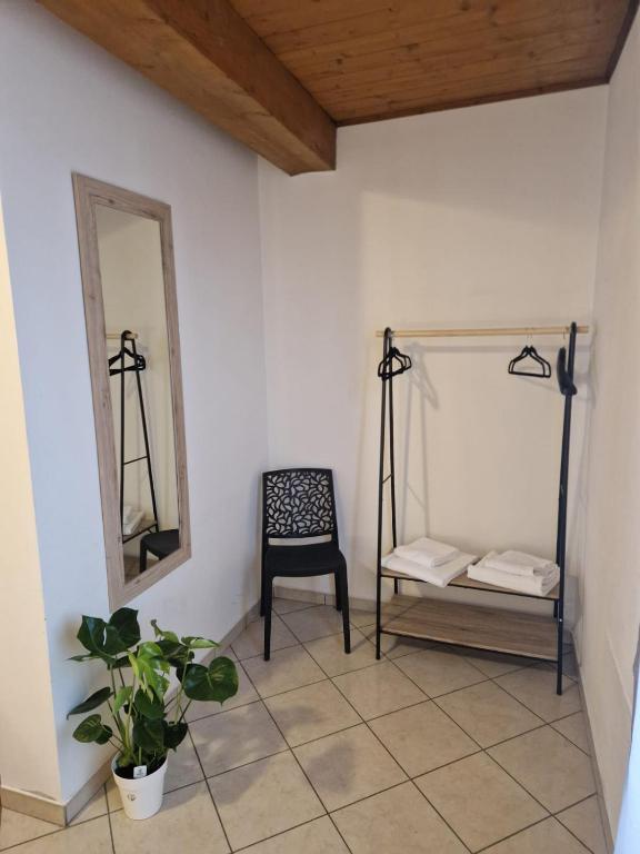 Postel nebo postele na pokoji v ubytování Hotel IL Rifugio