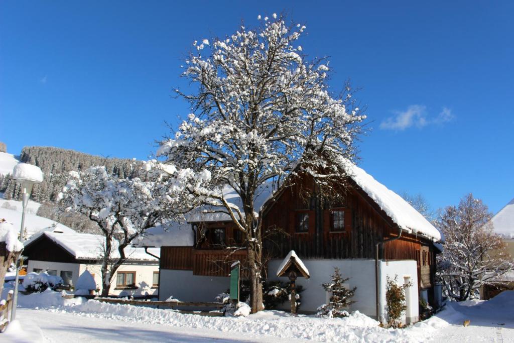Gasthof Kirchmoar v zimě