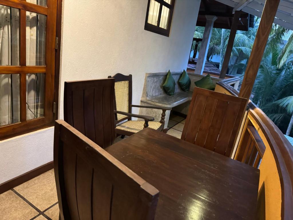 Posezení v ubytování Brinkhouse Guesthouse , Unawatuna beach