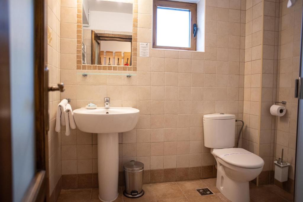 Koupelna v ubytování Villa Ermitage