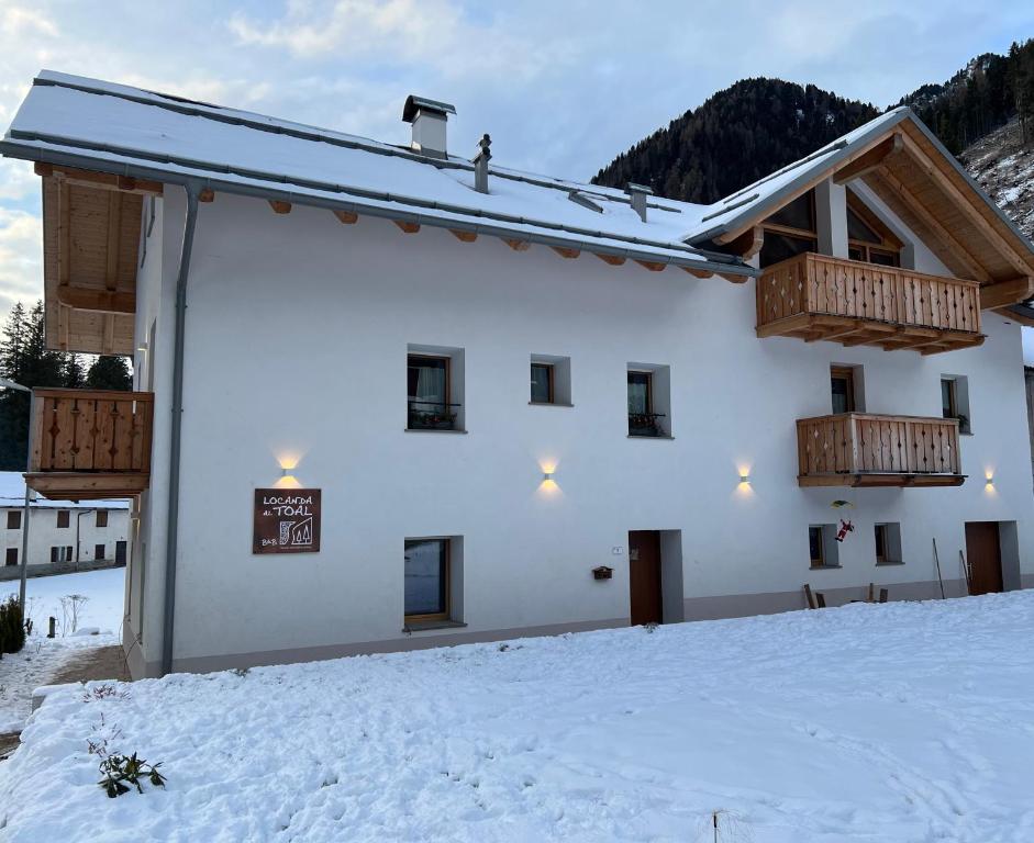 Nespecifikovaný výhled na hory nebo výhled na hory při pohledu z bed and breakfast