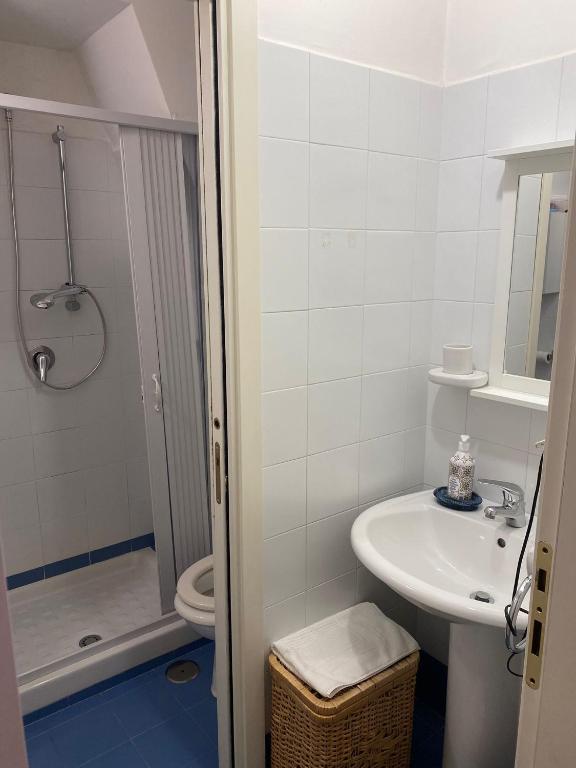 Kúpeľňa v ubytovaní Casa Catalano