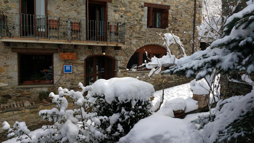 Hotel Casa Cornel v zimě