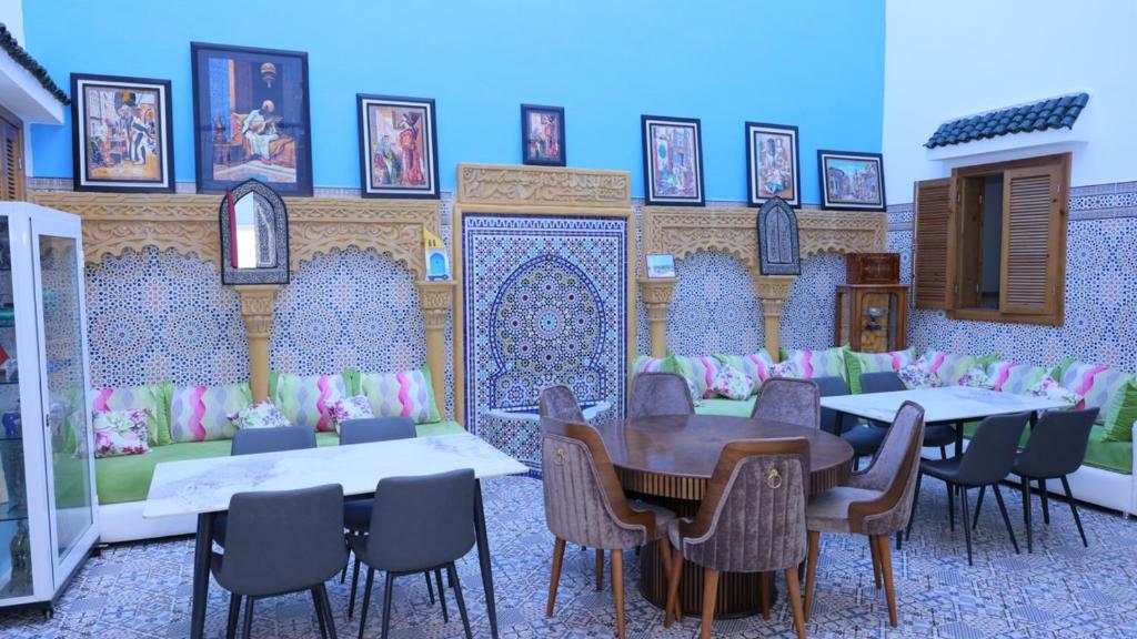 Restaurace v ubytování Riad Sevilla