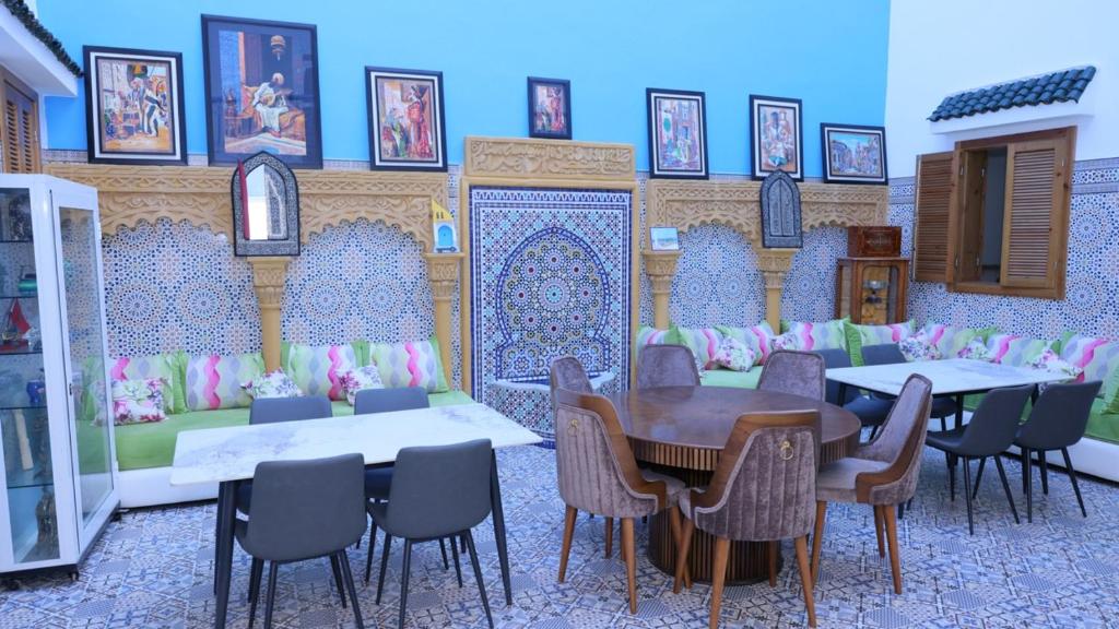 Restaurace v ubytování Riad Sevilla