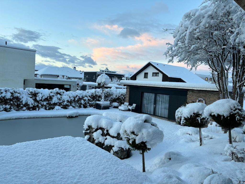 Blaue Lagune-Ferien mit Stil v zimě