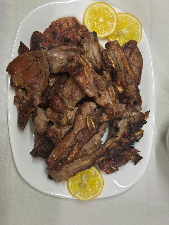 Jídlo v penzionu nebo okolí