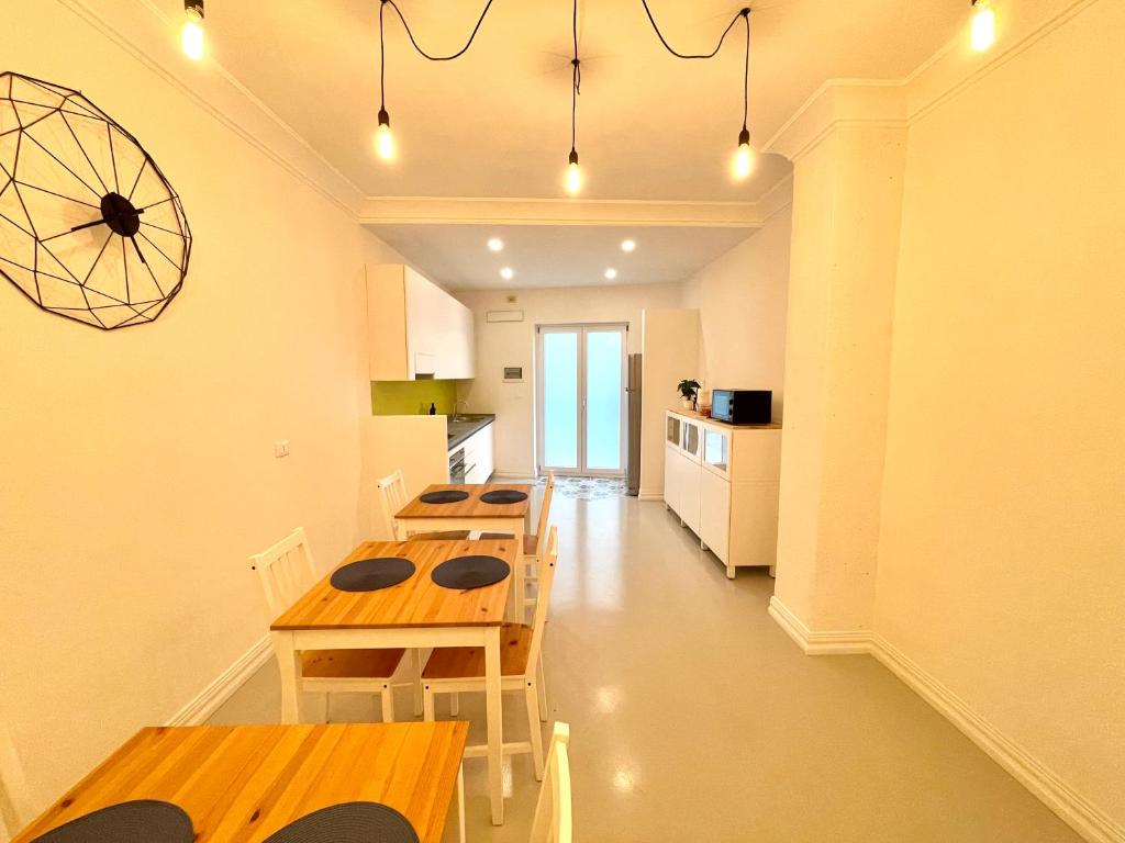 Kuchyň nebo kuchyňský kout v ubytování Le porte di Lecce Suites