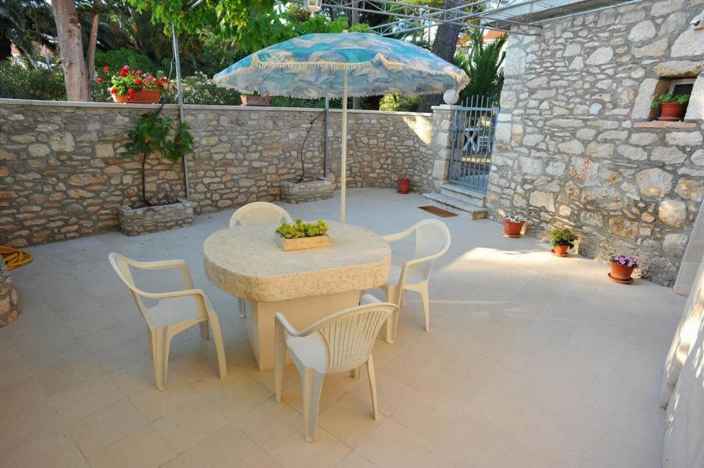 Patio nebo venkovní prostory v ubytování Apartments Piv