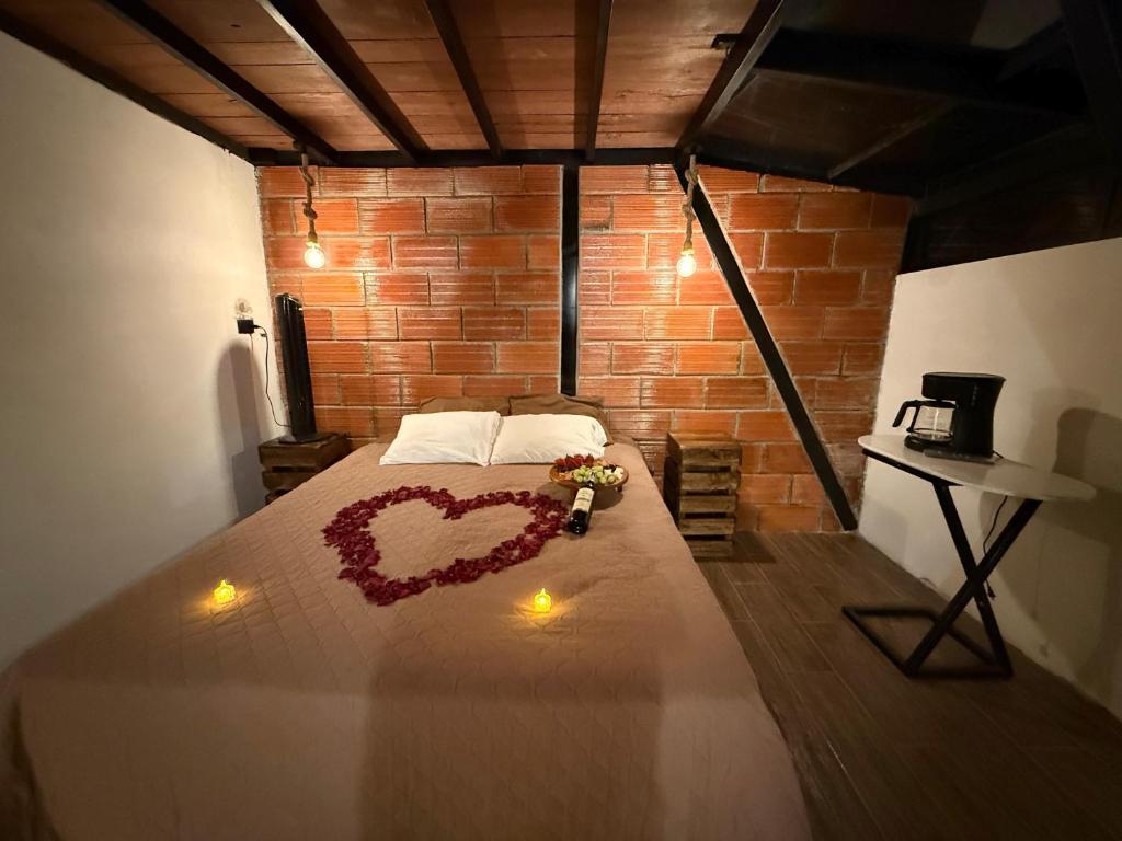 Postel nebo postele na pokoji v ubytování Encanto Amazónico XV Macas
