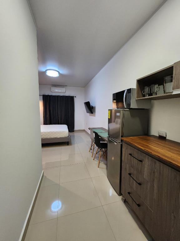 Kuchyň nebo kuchyňský kout v ubytování Estudio Premium en Comayagua